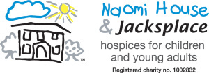 Naomi House logo horizontal with charity no